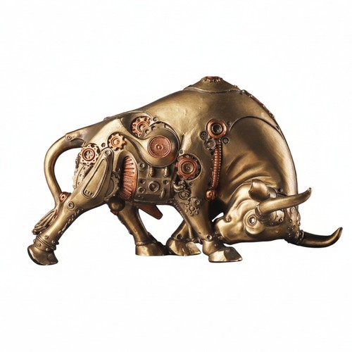 Figurine taureau mécanique - taureau,