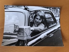 PARIS - TAXI - DRIVER - VINTAGE - ORIGINAL PRESS PHOTO 13x18cm