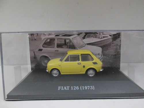 Fiat 126 jaune - yellow, gelb