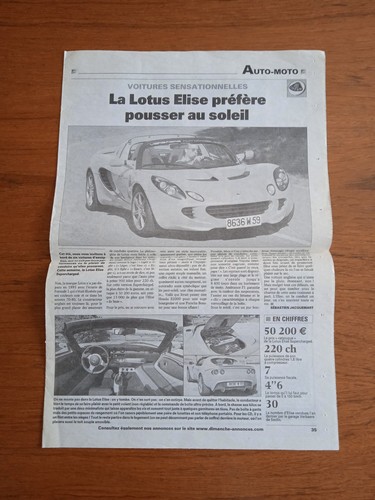 Page journal lotus elise - page,