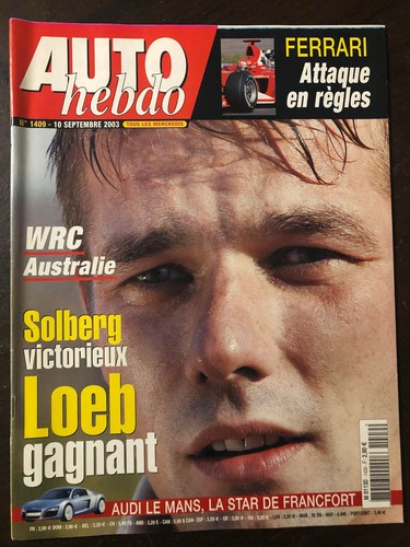 Auto hebdo 1409 revue - hebdo, n°1409