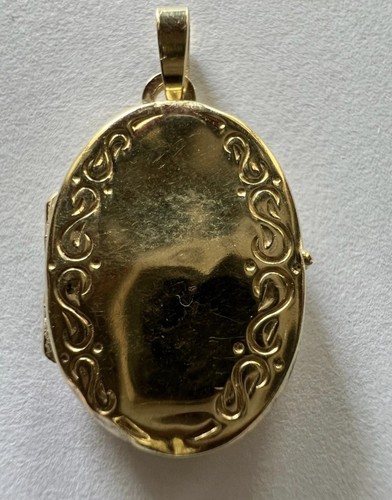 Pendentif médaillon 333 - médaillon, or