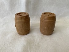 Playmobi Lot Of 2 Barrels Tavern Castle Boat Farm Store