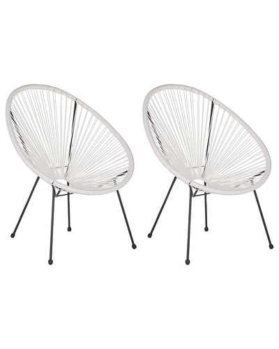 Beliani lot 2 fauteuils - de,