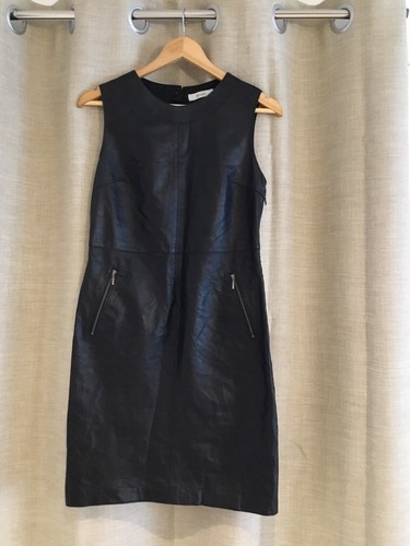 Superbe robe cuir - superbe, agneau