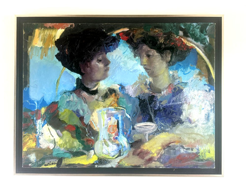 Grand tableau hst - tableau, 20éme