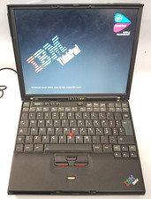 IBM Thinkpad X41 Notebook Pentium M 1.5ghz 1gb ram DVD Parallel Serial Docking