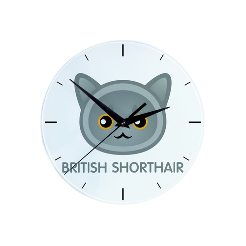 Horloge mdf pour british - horloge,