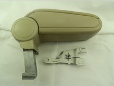 Central Console Armrest For Audi A4 S4 Center Leather 2002-2006 Beige