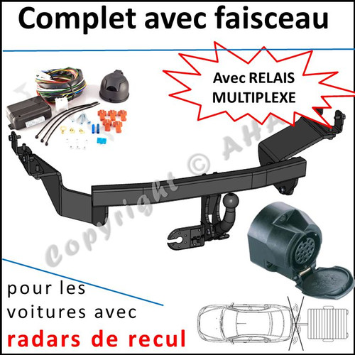 Attelage remorque pour peugeot - attelage,