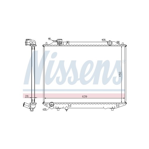Radiateur refroidissement - radiateur,