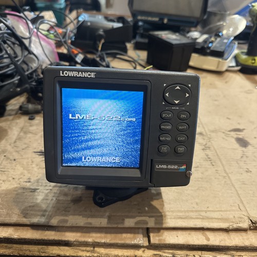 Lowrance lms 522c igps depth - lowrance, lms-522c