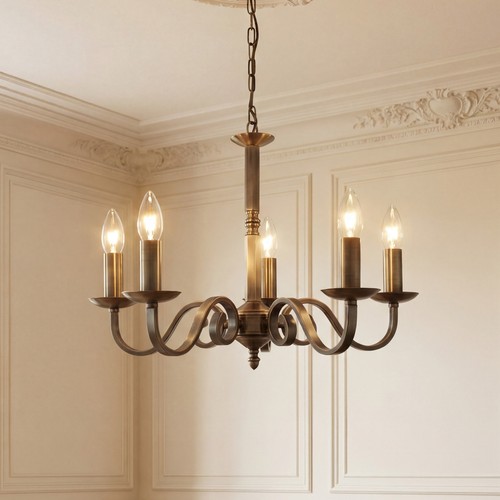 Rustique lustre foncé - lustre,