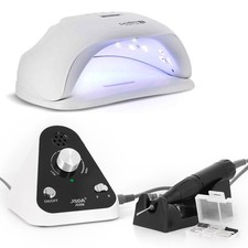 Kit Manucure Lampe UV LED 54 W et Ponceuse JSDA JD8M 35 W