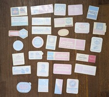 LOT 80 - 30 STICKERS MUTUAL HEALTH INSURANCE