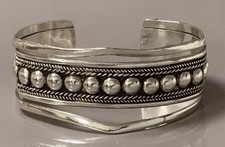 Ancien bracelet  jonc argent