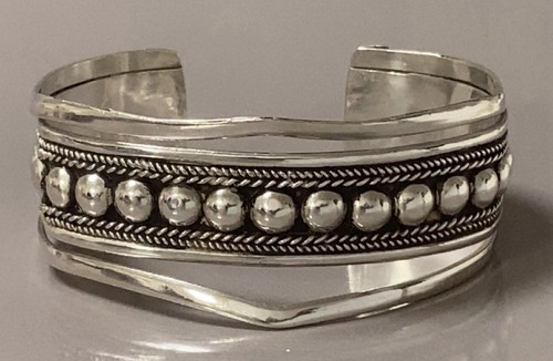 Ancien bracelet jonc argent - ,