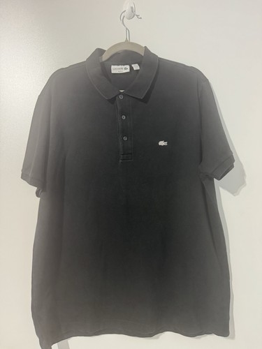 Polo lacoste noir - polo, en