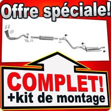 Ligne pot d'échappement pour