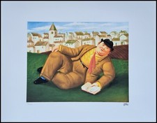 Fernando Botero Man Avec A