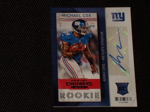 Michael cox new york giants - michael,