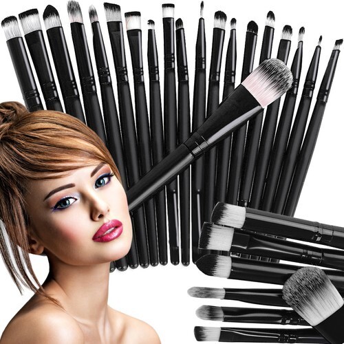 Lot pinceaux maquillage - lot,
