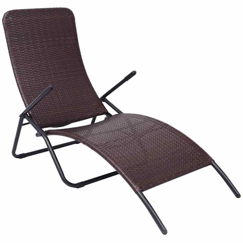 Chaise longue pliable - chaise, résine