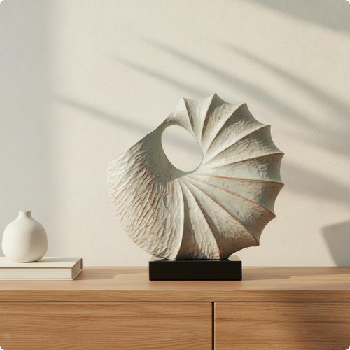 Sculpture coquillage - de,
