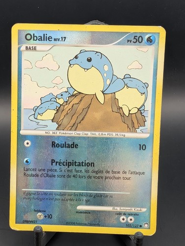 Carte pokémon obalie 102 - carte,