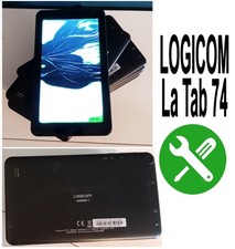 1 lot de 8 Tablettes LOGICOM La Tab 74 - 7"- 16 Go Pour pièces ou Réparation.