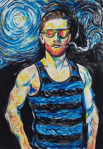 Vincent smoking erik h - vincent, by