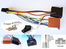 Câble adaptateur faisceau ISO 16 pin pour autoradio KENWOOD