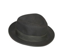 Chapeau feutre noir homme