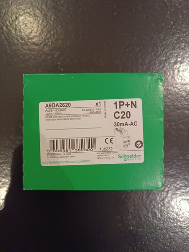 Disjoncteur differentiel 20a - disjoncteur,