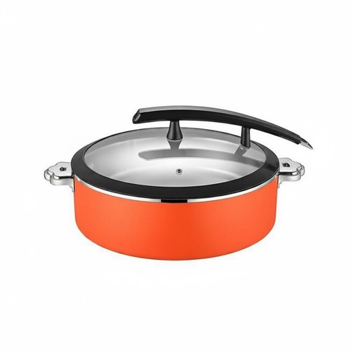 Chafing dish inox martelé - en,