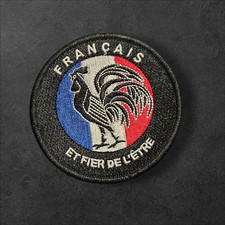 Ecusson Fier D'être Français