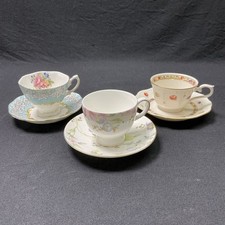 Lot de 3 soucoupes tasses