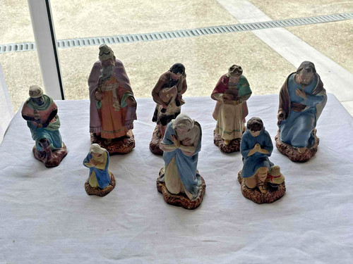 Lot santons devineau - de,