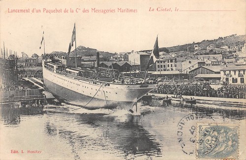 Cpa ciotat lancement - 13, la