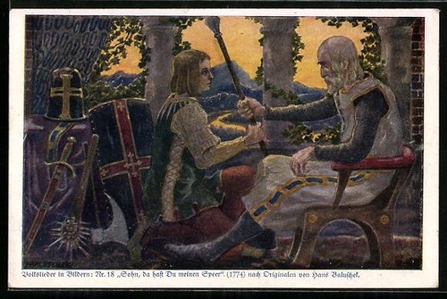 Carte postale artiste - d'artiste, hans