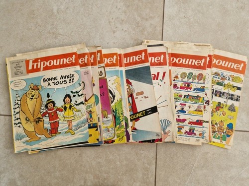 Lot revues fripounet - lot,