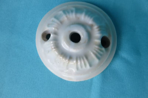 Ancienne rosace porcelaine - ancienne, en