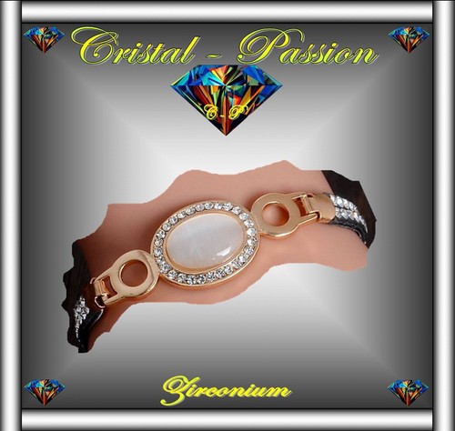 Bracelet femme zirconium - ,
