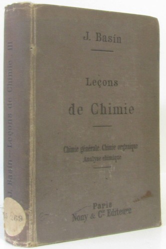 Lecons chimie - lecons, de