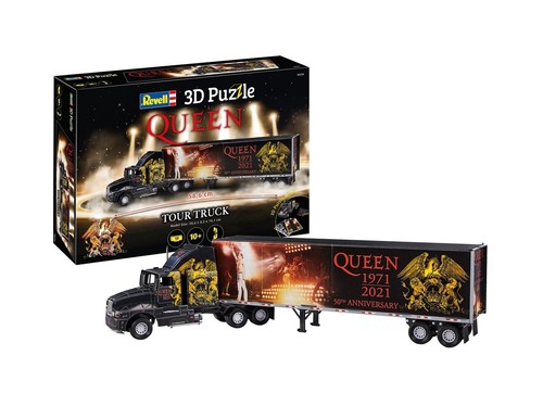 Revell puzzle queen tour - 3d,