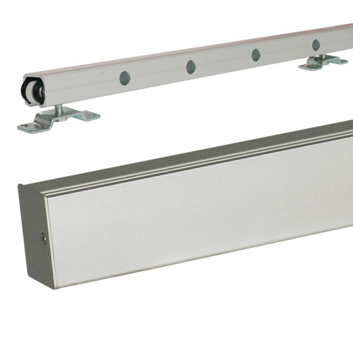 Rail alu avec cache - alu,