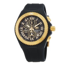 Technomarine Cruise Chronograph Quartz Black MOP Dial Men's Watch TM-119016