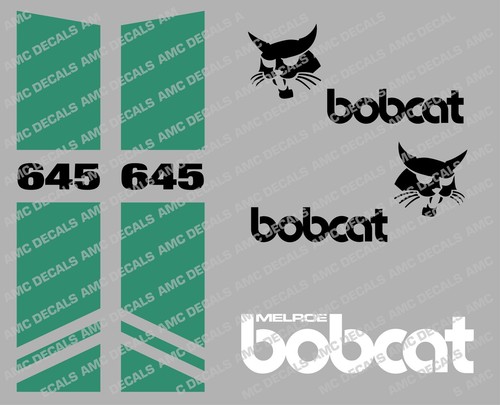Bobcat 645 mini décalque - 645,