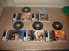 SET OF 5 NEO GEO CD GAMES JAP