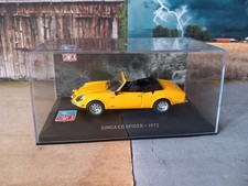 SIMCA CG SPIDER 1972 - 1/43